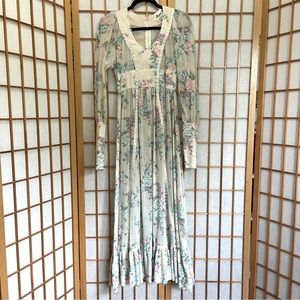 1970s - Act 1 Maxi Dress (Top Layer - Hippie - Flower Child)